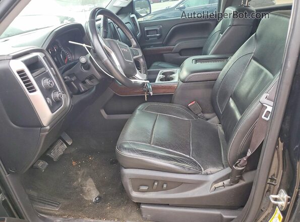 3GTU2NEC2GG173441 2016 GMC SIERRA Black Widok wnętrza z przodu