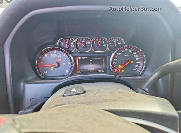 3GTU2NEC2GG346052 2016 GMC SIERRA Белый Вид щитка приборов