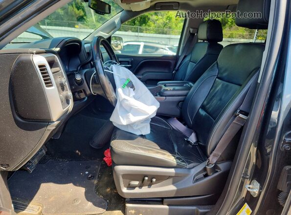 3GTU2NEC2HG336770 2017 GMC SIERRA Gray Widok wnętrza z przodu
