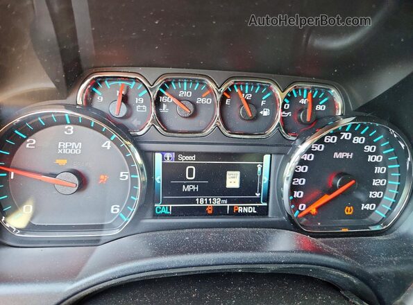 3GTU2NEC2HG336770 2017 GMC SIERRA Gray Widok zestawu wskaźników