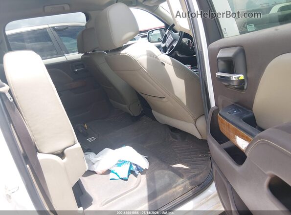 3GTU2NEC2JG206512 2018 GMC SIERRA Cream Vista de la etiqueta del VIN