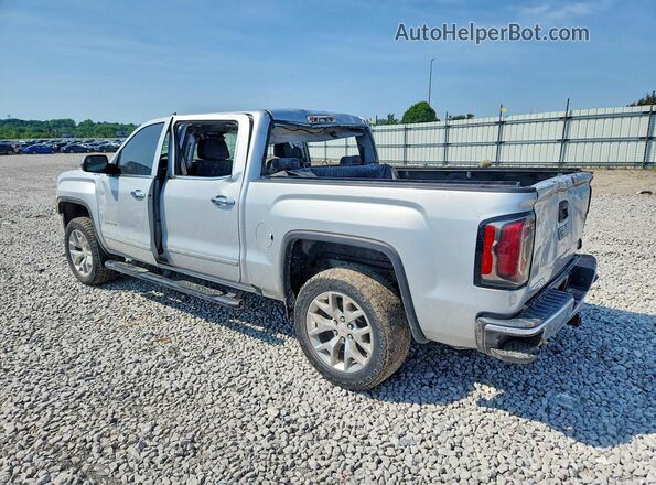 3GTU2NEC2JG552527 2018 GMC SIERRA Silver Задня ліва чверть