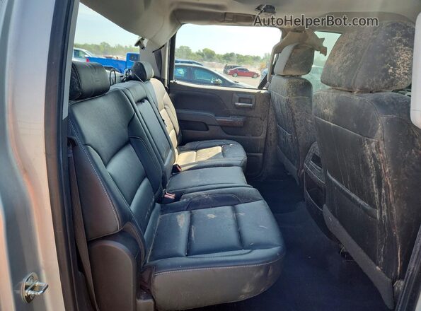3GTU2NEC2JG552527 2018 GMC SIERRA Silver Вид задніх сидінь