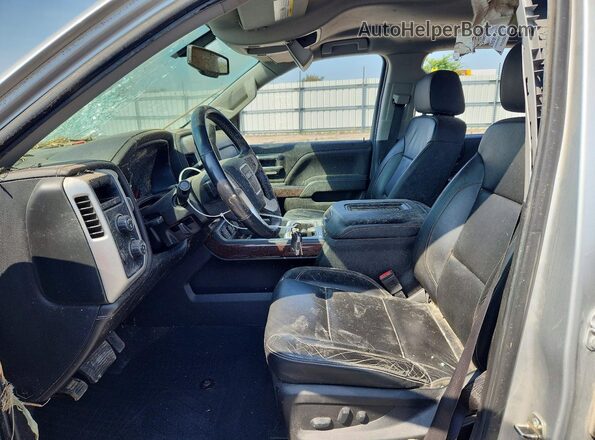 3GTU2NEC2JG552527 2018 GMC SIERRA Silver Вид салону спереду