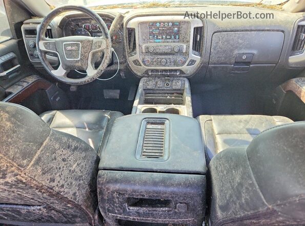 3GTU2NEC2JG552527 2018 GMC SIERRA Silver Вид панелі приладів