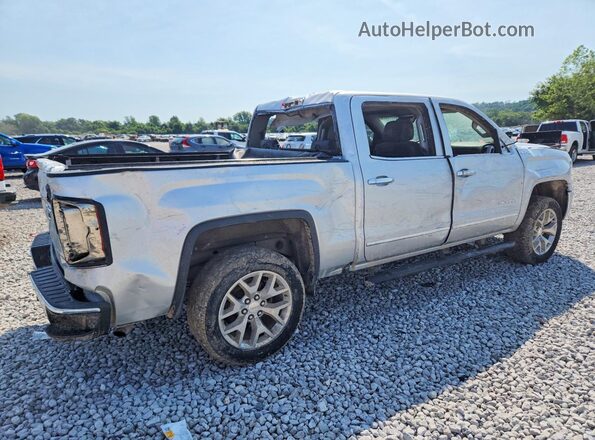 3GTU2NEC2JG552527 2018 GMC SIERRA Silver Задня права чверть