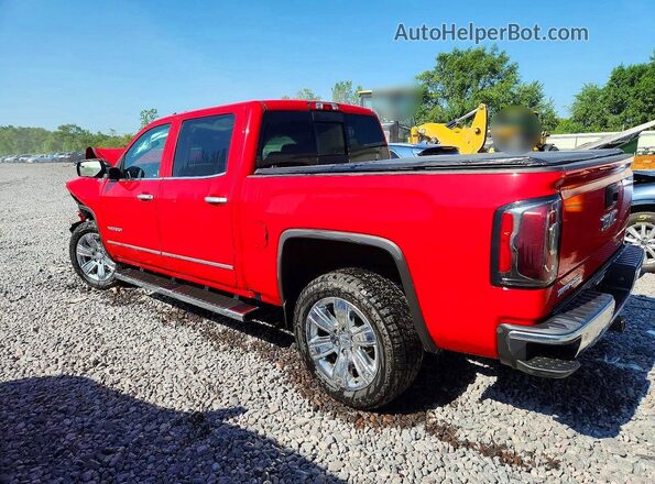 3GTU2NEC2JG632524 2018 GMC SIERRA Red Հետևի ձախ