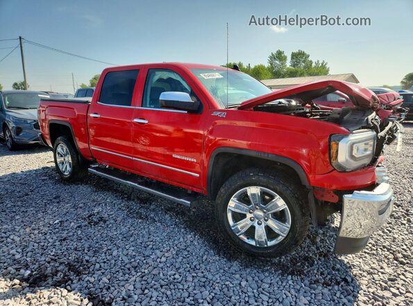 3GTU2NEC2JG632524 2018 GMC SIERRA Red Առջևի աջ
