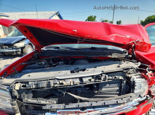 3GTU2NEC2JG632524 2018 GMC SIERRA Red Սալոնի հետևի տեսք