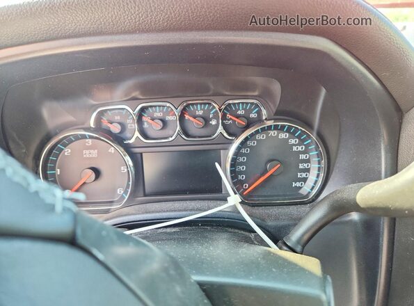 3GTU2NEC2JG632524 2018 GMC SIERRA Red Սարքավորումների վահանակի տեսք