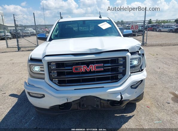 3GTU2NEC3GG187820 2016 GMC SIERRA White Вид щитка приладів