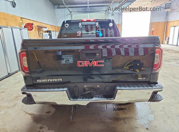 3GTU2NEC3GG252990 2016 GMC SIERRA Black Вид ззаду
