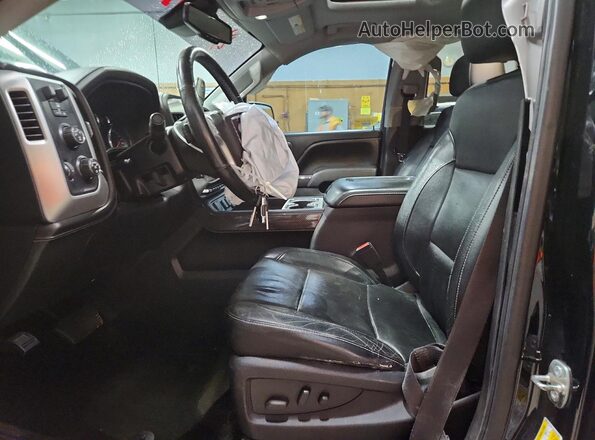 3GTU2NEC3GG252990 2016 GMC SIERRA Black Вид салону спереду