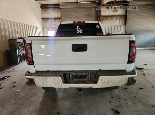 3GTU2NEC3JG306408 2018 GMC SIERRA White Widok z tyłu