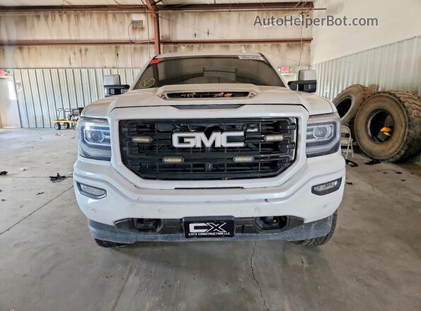 3GTU2NEC3JG306408 2018 GMC SIERRA White Widok z przodu
