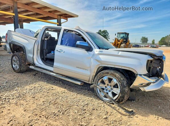 3GTU2NEC3JG525482 2018 GMC SIERRA Серебряный Передняя правая четверть