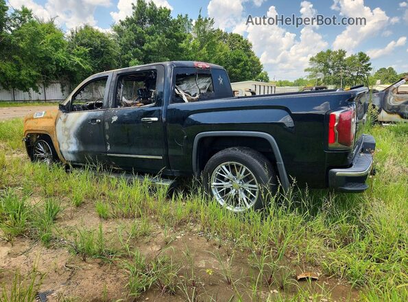 3GTU2NEC3JG546400 2018 GMC SIERRA Серебряный Задняя левая четверть