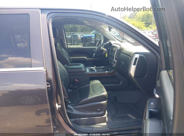 3GTU2NEC4GG113127 2016 GMC SIERRA Black Widok wnętrza z przodu