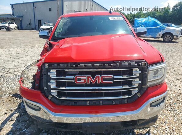 3GTU2NEC4HG106664 2017 GMC SIERRA Red Դիմացի տեսք