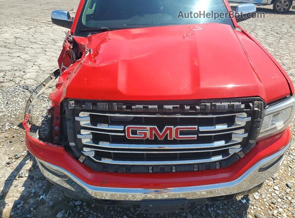 3GTU2NEC4HG106664 2017 GMC SIERRA Red Սալոնի հետևի տեսք