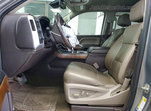 3GTU2NEC4HG377952 2017 GMC SIERRA Brown წინა სალონის ხედი