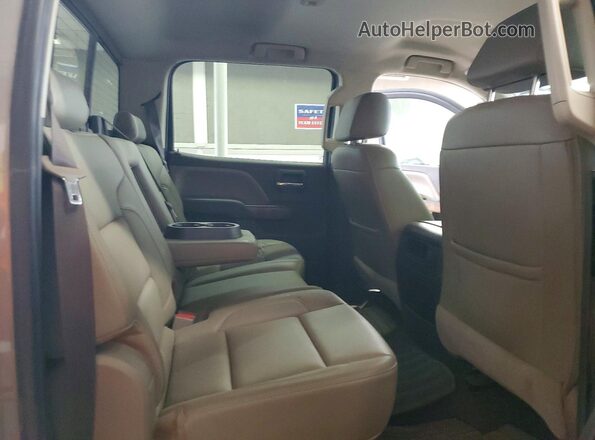 3GTU2NEC4HG377952 2017 GMC SIERRA Brown უკანა სავარძლების ხედი