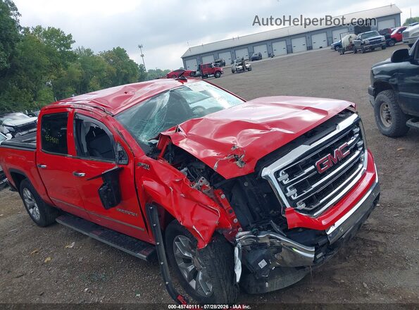 3GTU2NEC4JG129867 2018 GMC SIERRA Красный Вид спереди