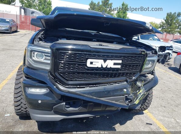 3GTU2NEC4JG185579 2018 GMC SIERRA Black Вид задньої частини салону