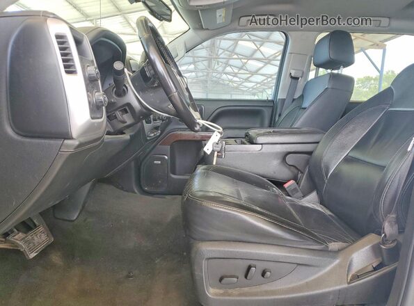 3GTU2NEC4JG187493 2018 GMC SIERRA White წინა სალონის ხედი