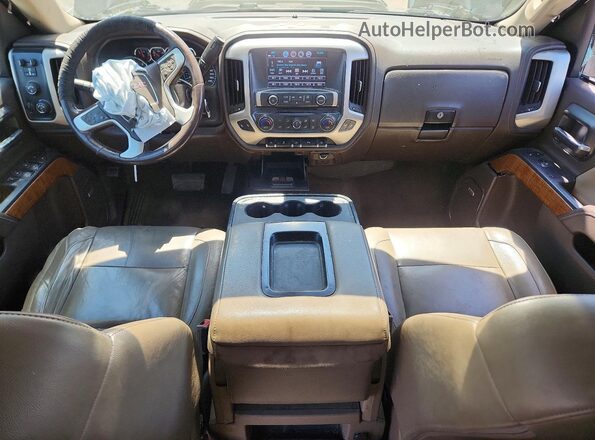 3GTU2NEC4JG324688 2018 GMC SIERRA Черный Вид панели приборов