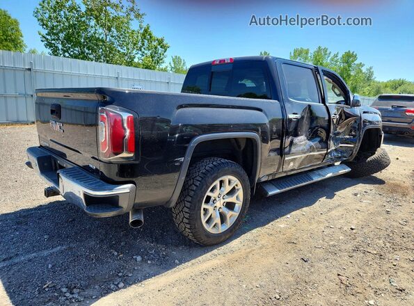 3GTU2NEC4JG324688 2018 GMC SIERRA Черный Задняя правая четверть