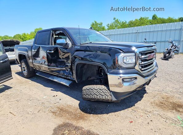 3GTU2NEC4JG324688 2018 GMC SIERRA Черный Передняя правая четверть