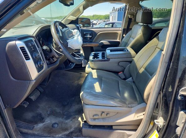 3GTU2NEC4JG324688 2018 GMC SIERRA Черный Вид салона спереди