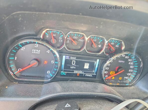 3GTU2NEC4JG324688 2018 GMC SIERRA Черный Вид щитка приборов