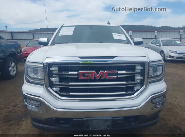 3GTU2NEC4JG428811 2018 GMC SIERRA White Սարքավորումների վահանակի տեսք
