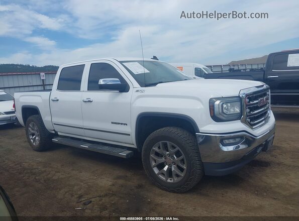 3GTU2NEC4JG428811 2018 GMC SIERRA White Սալոնի հետևի տեսք