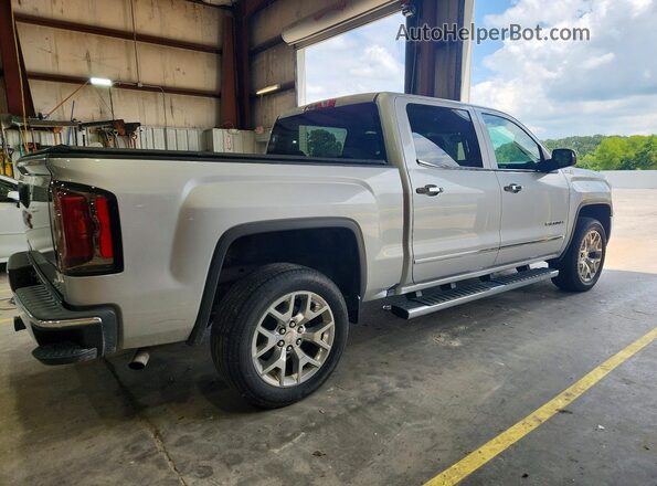 3GTU2NEC4JG501014 2018 GMC SIERRA Серебряный Задняя правая четверть