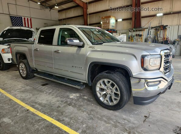 3GTU2NEC4JG501014 2018 GMC SIERRA Серебряный Передняя правая четверть