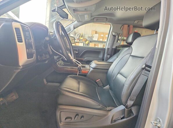 3GTU2NEC4JG501014 2018 GMC SIERRA Серебряный Вид салона спереди