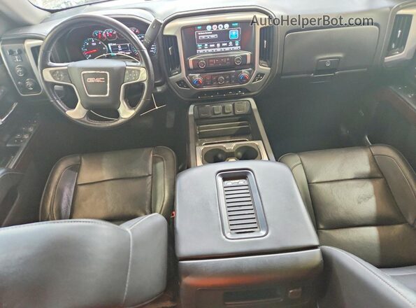 3GTU2NEC4JG501014 2018 GMC SIERRA Серебряный Вид панели приборов