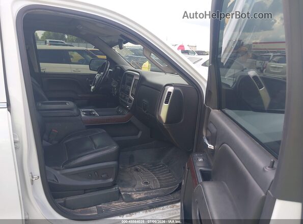 3GTU2NEC4JG565117 2018 GMC SIERRA White Widok wnętrza z przodu