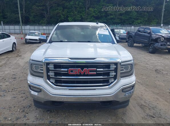 3GTU2NEC4JG565117 2018 GMC SIERRA White Widok zestawu wskaźników