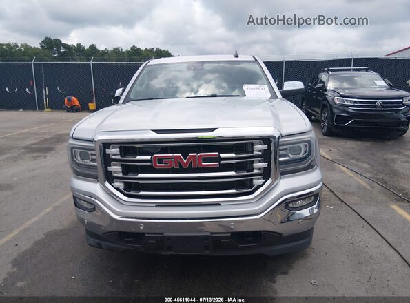 3GTU2NEC5GG199628 2016 GMC SIERRA Silver ხელსაწყოთა პანელის ხედი