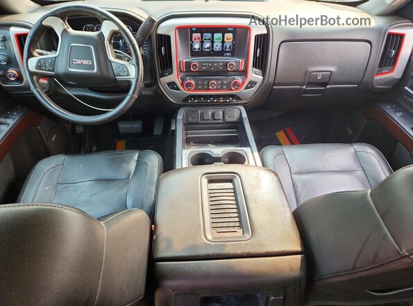 3GTU2NEC5HG299679 2017 GMC SIERRA Black Вид панелі приладів