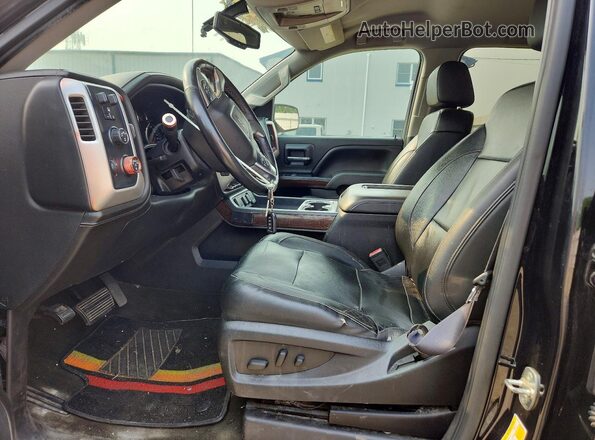 3GTU2NEC5HG299679 2017 GMC SIERRA Black Вид салону спереду