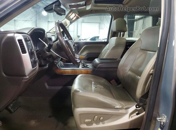 3GTU2NEC5HG311667 2017 GMC SIERRA Gray Սալոնի դիմացի տեսք
