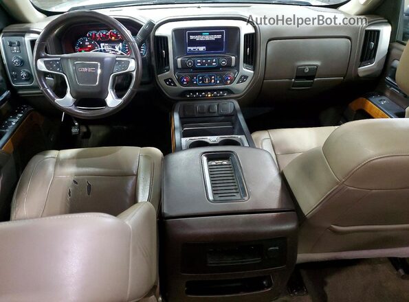 3GTU2NEC5HG311667 2017 GMC SIERRA Gray Առջևի վահանակի տեսք