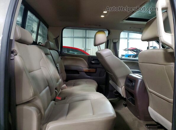 3GTU2NEC5HG311667 2017 GMC SIERRA Gray Հետևի նստատեղերի տեսք