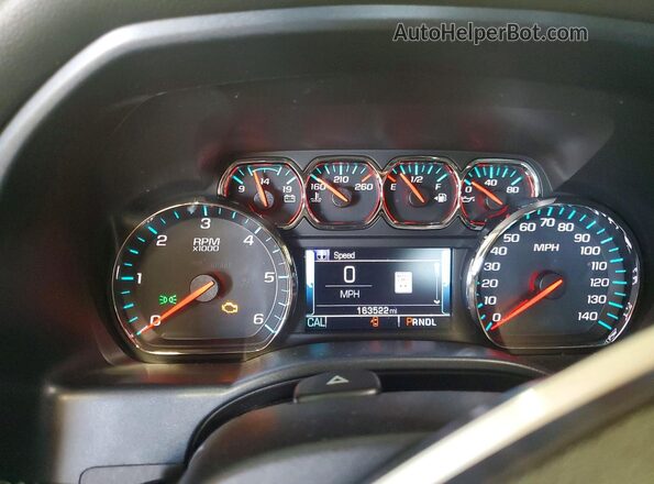 3GTU2NEC5JG312338 2018 GMC SIERRA Charcoal Widok zestawu wskaźników