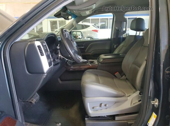 3GTU2NEC5JG312338 2018 GMC SIERRA Charcoal Widok wnętrza z przodu